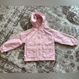 Outbrook Baby Pink Kids Raincoat/Utility Jacket Size 3T